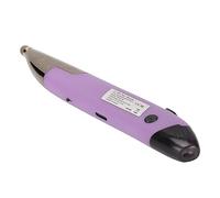 SPYMINNPOO Dual Luminoso Mouse Ritratta per la Penna Wireless per il Laptop PC, Facile da Usare, Compatibile con Diversi Sistemi Operativi, 4 Tasti V3.0/5.0 [Mouse a matita] (PURPLE)