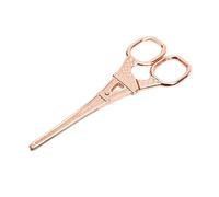 SPYMINNPOO Forbici Artigianali Design retrò a Torre Elevata Nitidezza per Carta da Ricamo e Cucito Acciaio Inossidabile Oro Rosa 5,2 X 13,7 X 6,5 Pollici