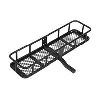 SPYMINNPOO Gancio Posteriore per Auto RC, Paraurti Posteriore per Cestello Portabagagli RC in 1/10 con Supporto Posteriore per Porta Pneumatici per Camion Cingolato