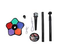 SPYMINNPOO Giocattolo con Microfono per Bambini con Luci Colorate Lampeggianti, Microfono da Tavolo per Cantare e Suonare Musica per Bambini