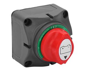 SPYMINNPOO Interruttore Staccabatteria Ad Alta Corrente, Interruttore Isolatore Batteria 12V 48V con Alloggiamento in Plastica ABS, per e Yacht per Barche Marine