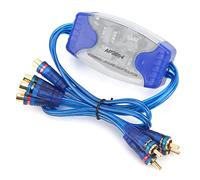 SPYMINNPOO Isolatore del Circuito di Terra, Materiale ABS, Riduce il Rumore dell'auto, Migliora la qualità del Suono, Adatto a Tutti i Modelli di Veicoli