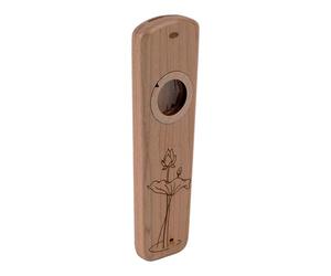 SPYMINNPOO Kazoo in Legno Fatto a Mano, Strumento Facile da Suonare per Principianti, Compagno di Chitarra Kazoo in Legno Portatile, Flauto da Ascoltare Sempre e Ovunque (Noce)