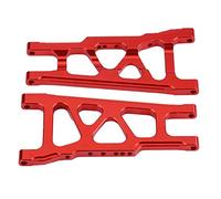 SPYMINNPOO Kit Bracci Sospensione in Alluminio Dalle Prestazioni Stabili per Auto RC Slash in Scala 1/10, Lavorazione CNC di Precisione, Pezzi di Ricambio Ideali per Hobbisti (SLA007R rosso)