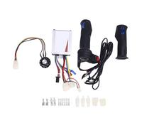 SPYMINNPOO Kit Contror Motore Elettrico Elettrico da 12V da 500 W con Controllo della velocità e Manopola 'Interruttore a Manopola per Triccoli Scooter Biciclette Elettriche