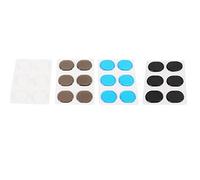 SPYMINNPOO Kit di Accessori per Smorzatori di Batteria per Un'esperienza di Batteria Senza Rumore, 4 Set di Pad di Controllo del Tono con Bellissimi Colori, Materiale in Silicone Morbido Ed Efficace