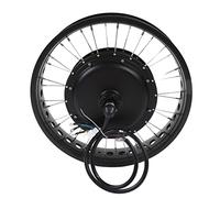 SPYMINNPOO Kit di Conversione Bici Elettrica Kit Motore con Trazione Posteriore Efficiente in Lega di Alluminio 3000W 72V per Bici Elettriche Fai-da-te, Pannello ABS, per Ciclisti Che Amano le Sfide