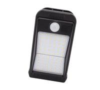 SPYMINNPOO Lampada a Clamp/Holder Solare Luce a Induzione Super Luminosa per il Corpo Umano per Cortile Esterno [Prova IP65, Ampia applicazione] ABS 1 PC (luce bianca)