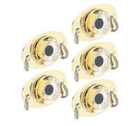 SPYMINNPOO Lampada per Esche da Pesca Resistente alla Corrosione con Funzione di Accensione o Spegnimento Automatico per la Pesca d'Acqua Dolce, Luce LED Subacquea [5 Pezzi] (Illuminazione Bianca)