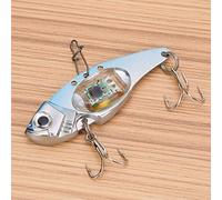 SPYMINNPOO Luce di Pesca a LED Leggera 2 PCS Ad Alta luminosità Immersione Profonda Attrattore di Pesce Sottomarino con Batteria al Litio da 200 mAh per la Pesca in Acqua Dolce Salata