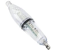 SPYMINNPOO Luce LED per Esca per Calamari, Lampada per Calamari da Pesca Luce a LED Integrata per Pesci di Mare Che Attirano la Luce Trappola per Polpo Seppia Gancio per Ombrello(Verde)