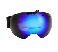 SPYMINNPOO Maschere da Sci OTG, Maschere da Snowboard Antiappannamento e Antigraffio con Vista Panoramica a 180 Gradi per Uomo Donna (Blu)