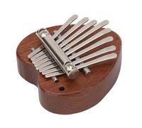 SPYMINNPOO Mini Kalimba 8 Tasti, Pianoforte da Dito Suono Chiaro e Piacevole Pianoforte Portatile Facile da Suonare con Corda per Appendere per Bambini Adulti Natale Musicale Pronto (XA67