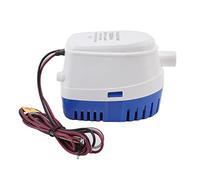 SPYMINNPOO Mini Pompa di Sentina Automatica Resistente Agli Urti con Interruttore a Galleggiante per Barche, Acquari, Piscine per Immersioni 5,6 (m³/h) 19 Mm Blu 1x (24V)