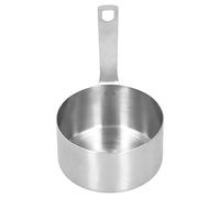 SPYMINNPOO Misurino in Acciaio Inossidabile Antiruggine per Cottura in, con Scala Trasparente per Polvere di Condimento, per gli Appassionati di Casalinga (1 tazza)