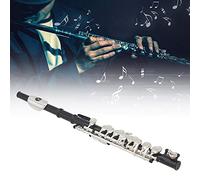 SPYMINNPOO Modello C Piccolo a 16 Fori Placcato Argento Staccabile con Design del Flusso d'aria Migliorato per un Suono e un Comfort Superiori, Ideale per Musicisti Principianti e Professionisti