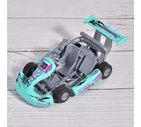 SPYMINNPOO Modello di Auto in Lega in Scala 1:32, Giocattolo per Auto da Corsa Arretrabile, Design con Bordi Lisci per un Gioco Sicuro per i Bambini, Bellissimo Colore Verde Chiaro, per Bambini