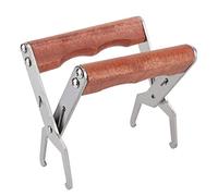 SPYMINNPOO Morsetto per Cornice per Api Morsetto per Apicoltura Pratico in Acciaio Inossidabile per un Facile Sollevamento del Telaio per Apicoltori Colore del Legno Casuale