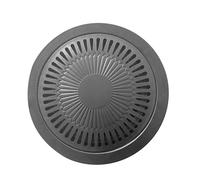 SPYMINNPOO Padella per Barbecue Coreana, Facile da Pulire, Efficiente, Piano Cottura in Ferro, Padella per Barbecue, per Cucinare in Casa, per Interni, per Pasti in Famiglia o per Stare Insieme