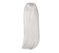 SPYMINNPOO Parrucca da Bambola 1/4 Bella Parrucca da Bambola Snodata a Sfera con Capelli Lunghi Lisci Simulati Fai da Te per da 7 a 8 Pollici, Materiale di Seta Ad Alta Temperatura (WHITE)