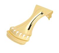 SPYMINNPOO Parti per Chitarra Elettrica, Cordiera per Chitarra in Metallo Accessorio per Ponte Tremolo a 6 Corde per Risonante (GOLD)