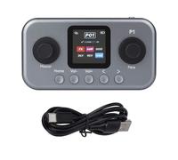 SPYMINNPOO Pedale Effetti per Chitarra, Processore Multieffetto Portatile con 6 Moduli Effetto Looper da 30 Secondi Batteria Ricaricabile Uscita per Cuffie Stereo, per Basso Elettrico