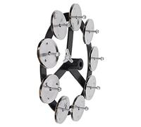 SPYMINNPOO Piatti per Batteria, Anello Jingle per Tamburello Montabile su Charleston in ABS e Metallo, Migliora l'effetto Sonoro del Kit di Batteria per Batteristi