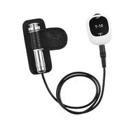 SPYMINNPOO Pickup Piezoelettrico, Pickup Acustico Autoadesivo Universale per Chitarra Ukulele Violino Mandolino con Jack da 1/4 di Pollice, Installazione Semplice Senza Trapano per Musicisti (T-10-03)