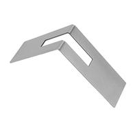 SPYMINNPOO Porta Carta da Filtro per caffè in Acciaio Inossidabile per Carta da Filtro, Elegante Supporto in Metallo per Bar, 6,1 Once, 7,5x2x3,7 Pollici (SILVER)