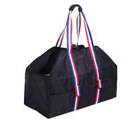 SPYMINNPOO Portalegna da Ardere 24x12x10 Pollici, Design con Maniglie e Ascia, Borsa Porta Legna Grande, per attività All'aperto al Chiuso