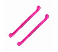 SPYMINNPOO Protezioni per Lame dei Pattini da Hockey su Ghiaccio Coperture Robuste e Durevoli Regolabili a Molla per Pattini da Hockey, 1 Paio di Protezioni per Universali per da (Rosso #07)