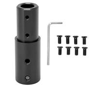 SPYMINNPOO Riser Manubrio Scooter Elettrico, Prolunga Stelo Forcella Tubo di Sollevamento in Lega di Alluminio Compatibile con M365 1s PRO PRO 2 Essential Lite(Nero)