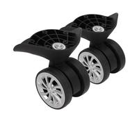 SPYMINNPOO Ruote per Valigie per Bagagli, Ruote per Valigie in Nylon da 2 Pezzi per Viaggi di Aggiornamento Campeggio Forniture per Escursioni E Campeggio
