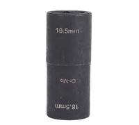 SPYMINNPOO SCOPA DI FOTTO LUP SCOPIO STRUMO DI RIMOZIONE DELLA LAGDO 1/2IN DRIVE 18,5 Mm 19,5 Mm Società DI Impatto a Doppia Testa per la Riparazione Automobilistica con Costruzione in Metallo Ad