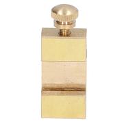 SPYMINNPOO Scribe Localizzatore di Righelli in Acciaio Disegna in Modo Efficiente Linee Parallele per Ingegneri Blocco di Posizionamento in Ottone per Artigiani 1,6x0,8 Pollici