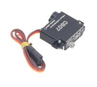 SPYMINNPOO Servo RC, Servo a Coppia Elevata in Lega di Alluminio con Ingranaggio in Metallo per Robot per Auto Drone per Aerei RC Fai-da-te