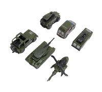 SPYMINNPOO Set di Auto Giocattolo da 6 Pezzi, Simulazione di Metallo Pull Back Vehicle Toys Educational Play Cars for Kids (Tipo B)