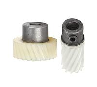 SPYMINNPOO Set di Ingranaggi di Trasmissione a Gancio Parti di Macchina per Cucire con Albero in Ferro in Plastica Durevole per Uso Domestico