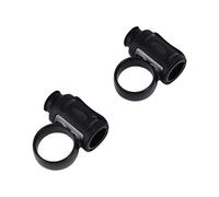 SPYMINNPOO Strumento Ausiliario per Bacchette per Principianti, Comoda Impugnatura, Protezione delle Dita, Morsetto/supporto Riutilizzabile, Adatto per Promark, per Vic Firth, per Bacchette (BLACK)