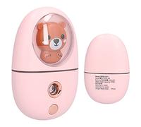 SPYMINNPOO Strumento Idratante Portatile a Livello Nanometrico per Spruzzatore Facciale per L'attrezzatura di Bellezza Rosa Idratante Quotidiana per la Casa, Serbatoio Dell'acqua da 35 Ml per un