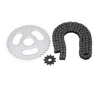 SPYMINNPOO T8F Pignone Anteriore e Posteriore e Kit Catena, Set Catena Ingranaggi T8F Sostituzione Ad Alta Potenza per Kart Modificati ATV Mini Motociclette