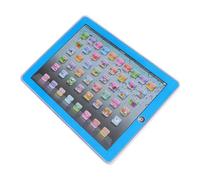 SPYMINNPOO Tablet per Macchina Educativa per L'apprendimento Dell'inglese per Bambini con Tasti Colorati Sensibili per Migliorare la Cognizione (BLUE)