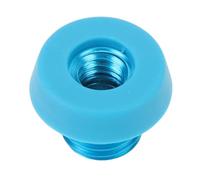 SPYMINNPOO Tappo di Fondo del Billiado Copertura in Gomma Copertura in Alluminio Spina Paraurti in Lega con in Gomma per Accessori per Tavolo da Biliardo Sicuro Cue Connection Collegamento