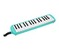 SPYMINNPOO Tastiera per Pianoforte Professionale Ad Aria a 32 Tasti, Corpo Leggero in Materiale ABS con Tasti Luminosi a Due Colori, per Bambini e Principianti Illuminazione Musicale (GREEN)