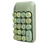 SPYMINNPOO Tasto Rotondo della Tastiera Numerica Meccanica Wireless per la Trasmissione a Lunga Distanza Compatta per Accessorio per Computer Desktop per Notebook (#4)