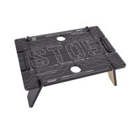 SPYMINNPOO Tavolo da Campeggio, Mini Tavolo da Campeggio Modulare in Acrilico IGT con Design Impilabile e Dadi da 1/4 Incorporati per Barbecue da Cortile per Picnic in Auto