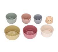 SPYMINNPOO Tazza Impilabile per Bambini, Tazze Impilabili Giocattolo ABS Multicolore per Bambini Bagnetto Interattivo Tazza Impilabile Giocattolo di Compleanno