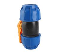 SPYMINNPOO Valvola a Sfera con Connettore per Tubo in PE Ad Alta Resistenza da 63 Mm Lunga Durata, Raccordi per Valvole con Connettore per Tubo Dell'acqua per PPR, Ideali per Uso Domestico
