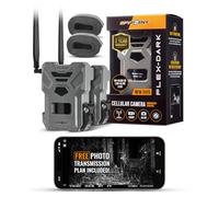 SPYPOINT Flex-Dark - Telecamera cellulare da 40 MP, video + suono 1080p, visione notturna per caccia, visione notturna, rilevamento movimento fino a 30,5 m, senza bisogno di WiFi, Trail Cam