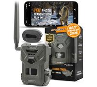 SPYPOINT FLEX-M - Telecamera cellulare da sentiero, accessori da caccia, non necessita di WiFi e GPS, visione notturna, connettività LTE Dual-Sim, impermeabile IP65, foto da 28 MP, video 720p + audio